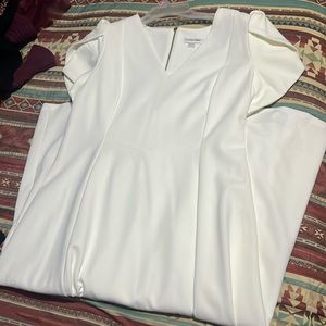 Calvin Klein midi flow dress